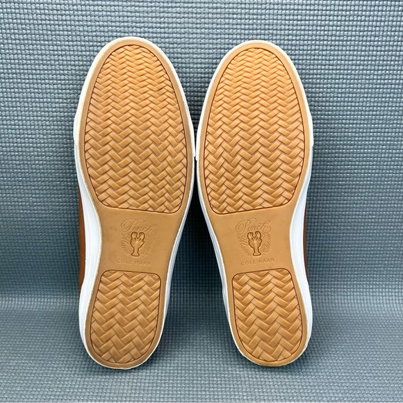 Cole Haan Men's Brown Leather Sneakers - Picture 8 of 10